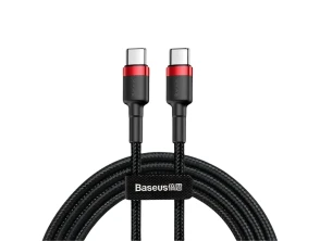 Añadir a la cesta Baseus Cable de Carga Rápida con Conector USB-C Negro 1 metro Baseus Cable de Carga Rápida con Conector USB-C Negro 1 metro