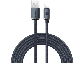 Añadir a la cesta Cable De Datos De Carga Rápida Baseus Crystal Shine Series Para Iphone 15 Series, 100 W, 2 M, Usb A Cable De Datos De Carga Rápida Baseus Crystal Shine Series Para Iphone 15 Series, 100 W, 2 M, Usb A