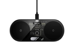 Añadir a la cesta Baseus Dual USB-C 20W - Cargador Inalámbrico Baseus Dual USB-C 20W - Cargador Inalámbrico