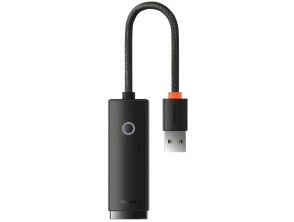 Añadir a la cesta Adaptador USB a RJ45 Baseus Lite Series Negro Adaptador USB a RJ45 Baseus Lite Series Negro