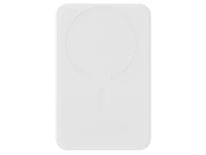 Baseus Power Bank Mini 5000mAh Blanco Compatible con MagSafe - Carga Rápida 20W y Cable Tipo C Incluido