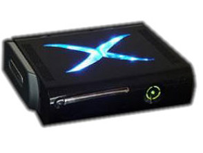 Carcasa Completa XCM Xbox 360 Black Knight W/Blue