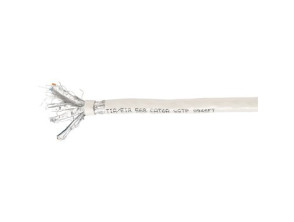 Bobina Equip Categoría 6A S/FTP Rígido 305M