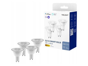 Añadir a la cesta Bombilla LED Xiaomi Yeelight Smart Bulb GU10 Pack 4 Bombilla LED Xiaomi Yeelight Smart Bulb GU10 Pack 4