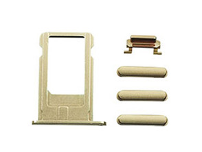 Botones externos + Porta SIM iPhone 7 Plus Dorado