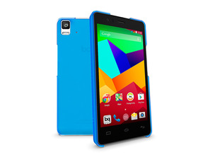 Carcasa Cristal Case bq Aquaris E5S/E5 4G Azul