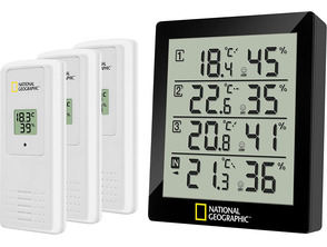 Bresser Estación Meteo National Geographic Termómetro/Higrómetro