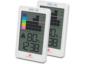 Añadir a la cesta Bresser Explore Scientific WSH1008GYE000 Termómetro e higrómetro Blanco Bresser Explore Scientific WSH1008GYE000 Termómetro e higrómetro Blanco