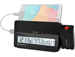 Bresser Mytime Pro Reloj Despertador con Proyector