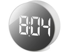 Bresser Reloj Despertador Mytime Echo FXR Blanco