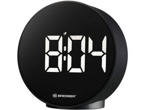 Bresser Reloj Despertador Mytime Echo FXR Negro