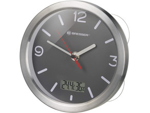 Bresser Reloj Termohigrómetro MyTime Gris