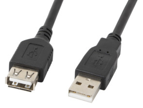 Añadir a la cesta CABLE ALARGADOR LANBERG USB 2.0 MACHO HEMBRA 0.7M NEGRO CABLE ALARGADOR LANBERG USB 2.0 MACHO HEMBRA 0.7M NEGRO