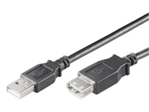 Añadir a la cesta CABLE DE EXTENSION USB 2.0 A DE 1,8 METROS CABLE DE EXTENSION USB 2.0 A DE 1,8 METROS