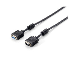 Añadir a la cesta Cable alargador SVGA Equip macho-hembra 1.8M con ferritas Cable alargador SVGA Equip macho-hembra 1.8M con ferritas