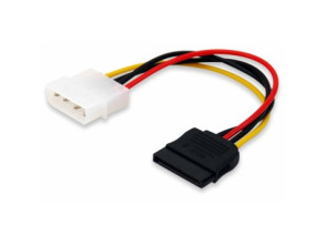 Añadir a la cesta CABLE DE ALIMENTACIÓN SATA Equip (Molex a SATA) CABLE DE ALIMENTACIÓN SATA Equip (Molex a SATA)