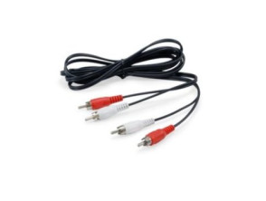 Añadir a la cesta Cable de Audio Equip 2 RCA Macho a 2 RCA Macho 2.5m Cable de Audio Equip 2 RCA Macho a 2 RCA Macho 2.5m