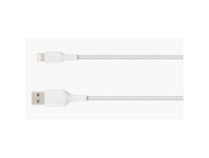 Añadir a la cesta Cable Belkin USB-A a Lightning 1M Blanco Trenzado Boost Charge Cable Belkin USB-A a Lightning 1M Blanco Trenzado Boost Charge