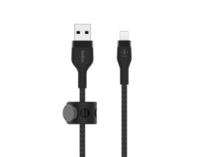 Añadir a la cesta Cable USB-A a Lightning Belkin Boost Charge 3m Negro Trenzado Cable USB-A a Lightning Belkin Boost Charge 3m Negro Trenzado
