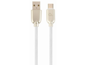 Añadir a la cesta CABLE DE CARGA Y DATOS GEMBIRD USB TIPO C DE CAUCHO PREMIUM, 2M, BLANCO CABLE DE CARGA Y DATOS GEMBIRD USB TIPO C DE CAUCHO PREMIUM, 2M, BLANCO