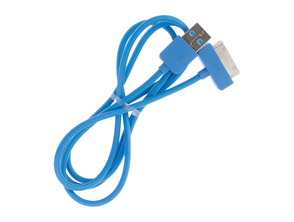 Cable de recarga iPhone 4/4S Azul