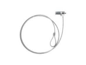 CABLE DE SEGURIDAD Portable/Monitores/TV TOOQ con Combinación 1.5M - Sistema KE