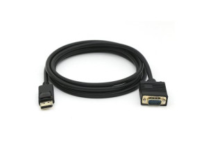 Cable DisplayPort Macho a VGA Macho 2m Equip - Conexión de Video Confiable