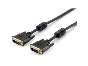 CABLE DVI Equip Dual Link Macho - Macho 3M con Ferritas (DVI-D)