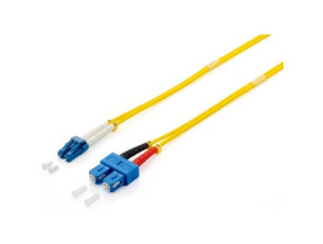 Cable de Fibra Óptica Monomodo LC/SC 2M Amarillo - Modelo 0.9/125 LSOH