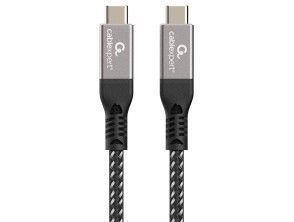 Añadir a la cesta CABLE GEMBIRD USB 4 TIPO C DE PRIMERA CALIDAD, 40 GBPS, 240 W, 1,5 M CABLE GEMBIRD USB 4 TIPO C DE PRIMERA CALIDAD, 40 GBPS, 240 W, 1,5 M