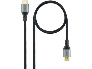 Cable HDMI 2.1 Nanocable Ultra High Speed 1m Negro