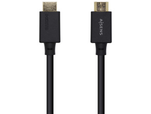 Añadir a la cesta AISENS Cable HDMI V2.1 Ultra Alta Velocidad 8k@60Hz 48Gbps, Negro 0.5m - HEC A/M-A/M AISENS Cable HDMI V2.1 Ultra Alta Velocidad 8k@60Hz 48Gbps, Negro 0.5m - HEC A/M-A/M