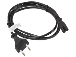 Añadir a la cesta Cable Alimentación Ocho CEE 7/16a IEC320 C7 EURO Cable Alimentación Ocho CEE 7/16a IEC320 C7 EURO