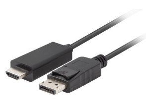 Añadir a la cesta Lanberg - CA-DPHD-11CC-0018-BK cambiador de género para cable DisplayPort HDMI Negro Lanberg - CA-DPHD-11CC-0018-BK cambiador de género para cable DisplayPort HDMI Negro