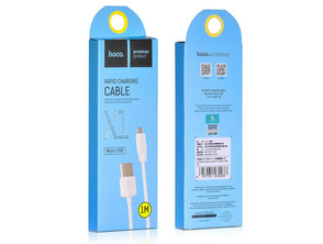 Añadir a la cesta Cable Micro USB X1 Carga Rápida 1m Hoco Cable Micro USB X1 Carga Rápida 1m Hoco
