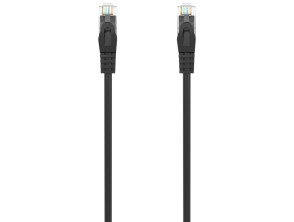 AISENS Cable de Red Cat.6A 500 Mhz UTP AWG24 Negro 2.0M RJ45 LSZH