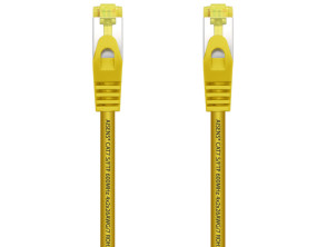 AISENS Cable De Red Cat.7 600 MHz RJ45 LSZH S/FTP PIMF AWG26, 2.0 m - Amarillo