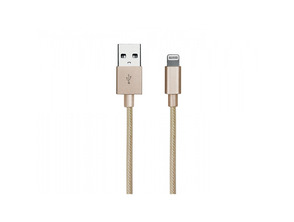 Añadir a la cesta Cable trenzado lightning iPhone Gold Collection SBS Cable trenzado lightning iPhone Gold Collection SBS