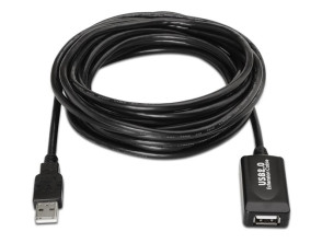 Añadir a la cesta Cable Extensión USB 5M Tipo A/M-A/H 2.0 Negro - Nanocable Cable Extensión USB 5M Tipo A/M-A/H 2.0 Negro - Nanocable