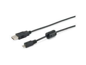 CABLE USB-A A MICROUSB 1M EQUIP CON FERRITA