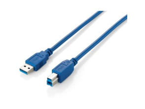 Cable USB-A a USB-B 1M EQUIP 3.0 - Conexión de Dispositivos Compatibles