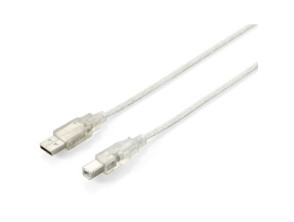 Añadir a la cesta Cable USB-A a USB-B Equip 128650 Transparente 1.8M Cable USB-A a USB-B Equip 128650 Transparente 1.8M