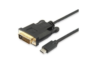 Añadir a la cesta CABLE USB-C MACHO A DVI 1.8M - EQUIP CABLE USB-C MACHO A DVI 1.8M - EQUIP