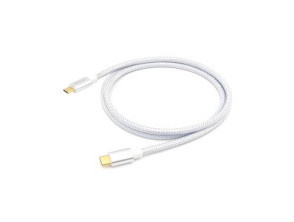 Cable USB-C a USB-C Equip 128358 2M Transferencia 10G 5A (100W) Blanco