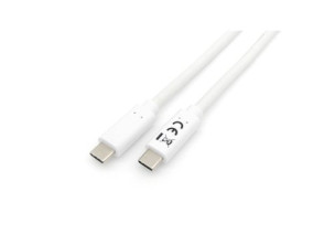 Añadir a la cesta Cable USB-C a USB-C Equip 128362 2M Blanco Transferencia 5G 3A Cable USB-C a USB-C Equip 128362 2M Blanco Transferencia 5G 3A