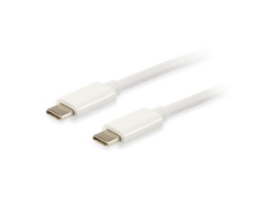 CABLE USB-C A USB-C 1M EQUIP COLOR BLANCO
