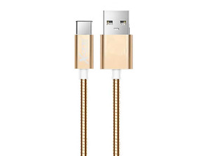 Añadir a la cesta Cable USB Tipo-C Metal X-One - Oro Rosa Cable USB Tipo-C Metal X-One - Oro Rosa