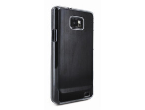 Carcasa Rígida Metal Negra Classic&Elegance; Samsung Galaxy S II