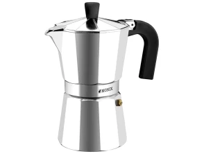Añadir a la cesta Cafetera Italiana Monix Expres Aluminio 3 Tazas Cafetera Italiana Monix Expres Aluminio 3 Tazas
