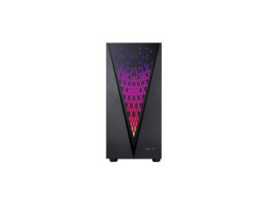 CAJA ATX ABYSM DANUBE KOLPA BLACK 2x3.5" 2x2.5" GPU MAX 345mm